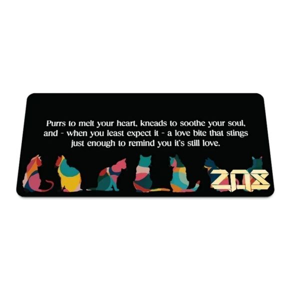 ZOX "KITTY LOVE" #942 CAT POP ART collectible vintage New Medium wristband - Picture 9 of 10